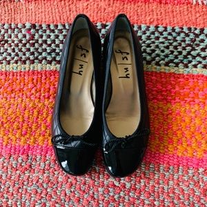 French Sole FS/NY Deluxe Quilted Leather Wedges Size 6